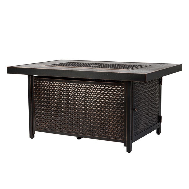 Weyland Rectangular Aluminum LPG Fire Pit, , alternate image number 3