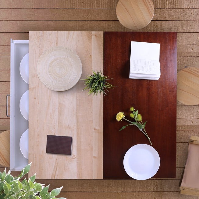 Kitchen Island with Solid Wood Top, , alternate image number null
