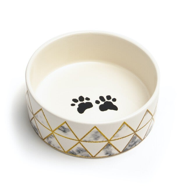 Set Of Two Lisbon Large Pet Dog Bowls, , on-hover image number null