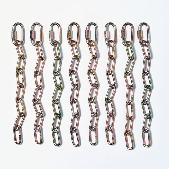 Roma Porch Swing 8-Pc. Extension Chain, SILVER Roma Porch Swing 8-Pc. Extension Chain, SILVER