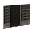 Grey Industrial Memo Board Metal Wall Décor, , alternate image number null