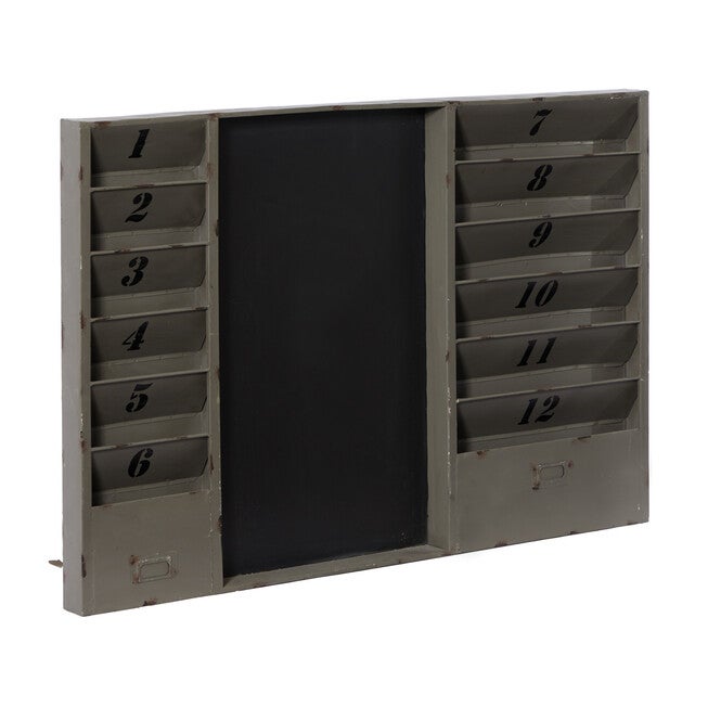 Grey Industrial Memo Board Metal Wall Décor, , alternate image number 3