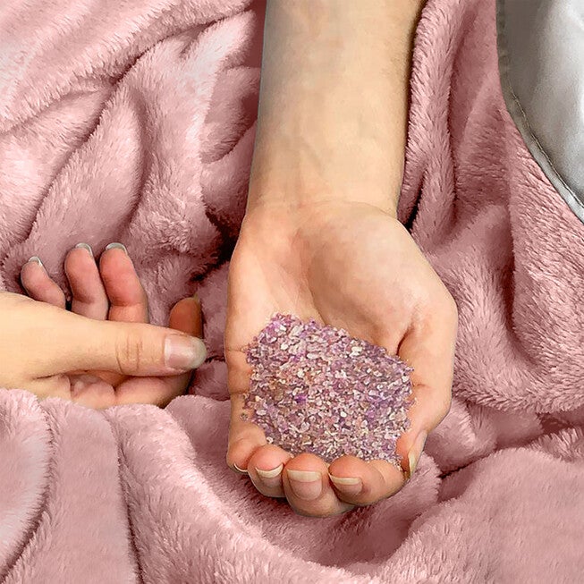 Crystal 15Lb Reversible Cooling Weighted 48X72 Blanket With Removable Cover Weighted Blanket & Cover, , alternate image number 8