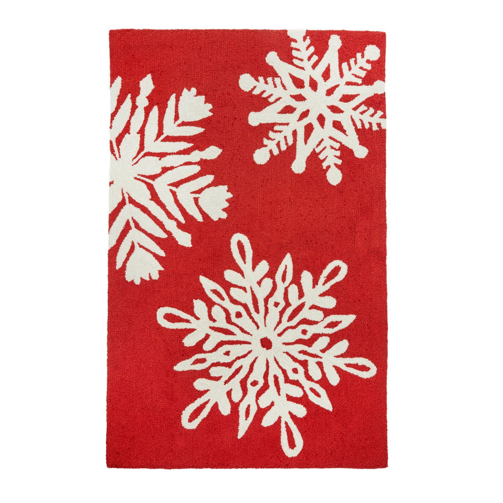 Rectangular Snowflake Mat, , hi-res image number 0