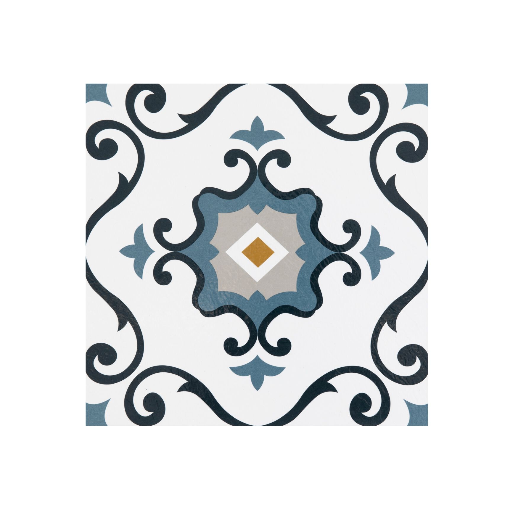 Retro 12" x 12" Self Adhesive Vinyl Floor Tile - 20 Tiles/20 sq. ft.