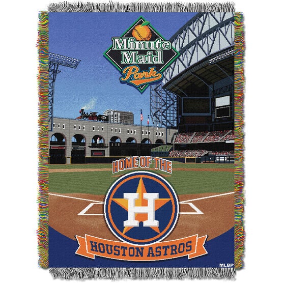 Astros Minutemaid Park Stadium Throw, MULTI, hi-res image number null