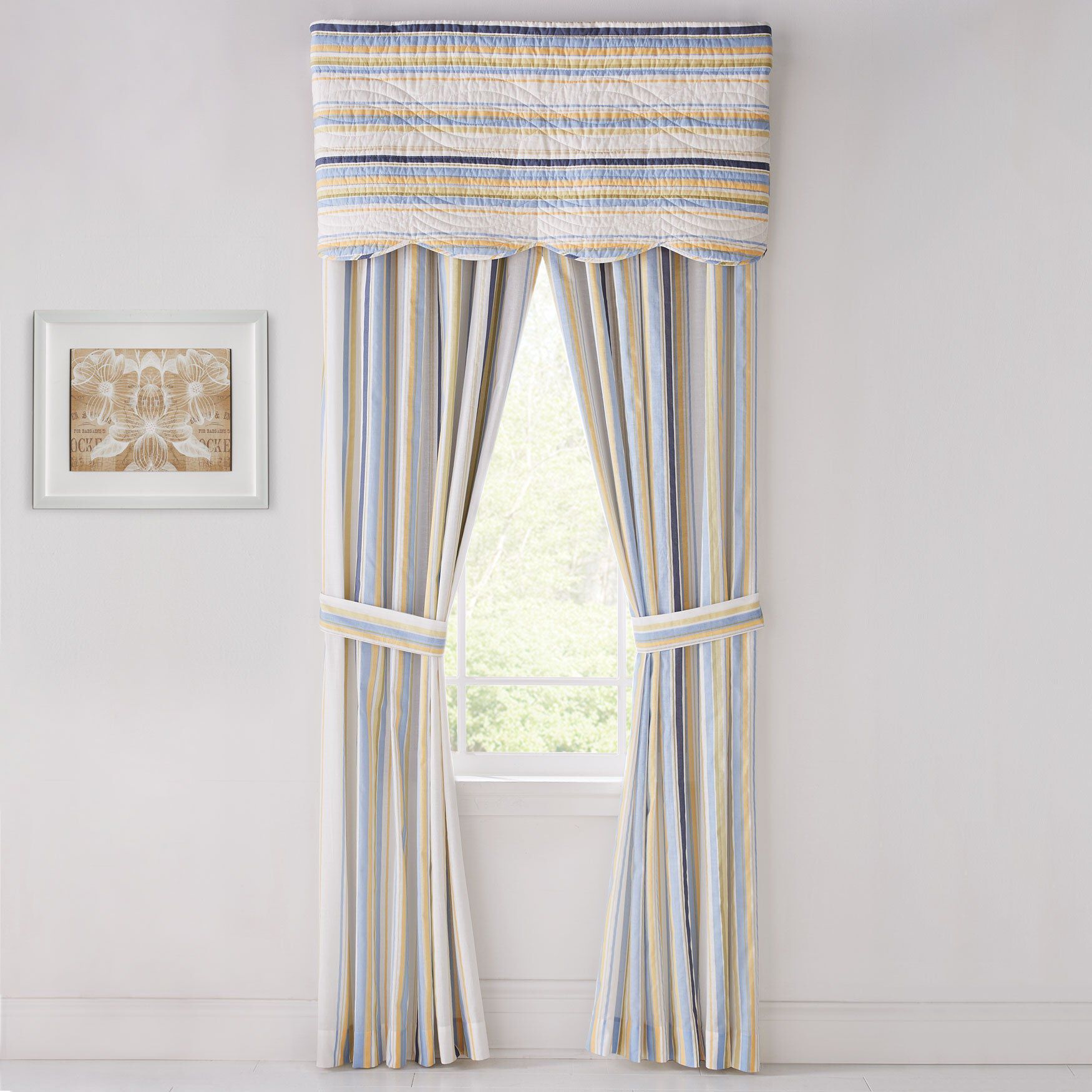 Florence Panel Set with Tiebacks