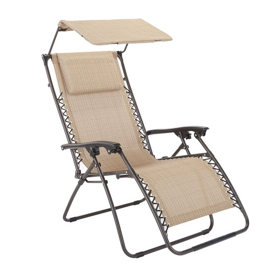 350 lbs. Weight Capacity Zero Gravity chair with Canopy, , alternate image number null