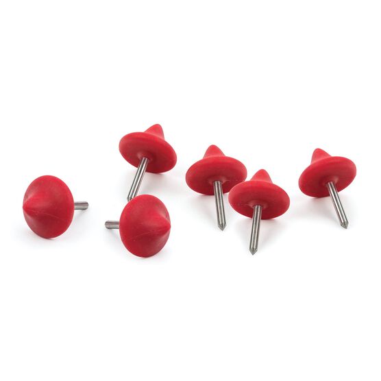Silicone Roast Risers, Set of 6, RED, hi-res image number null