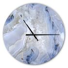 Agate Stone Modern Wall Clock, , alternate image number null