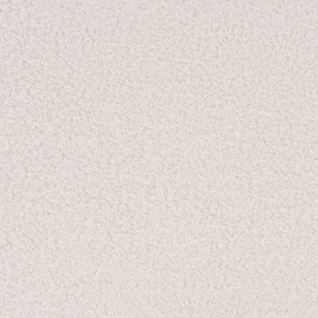 Isaiah Modern And Contemporary Ivory Boucle Upholstered Ottoman, , alternate image number null