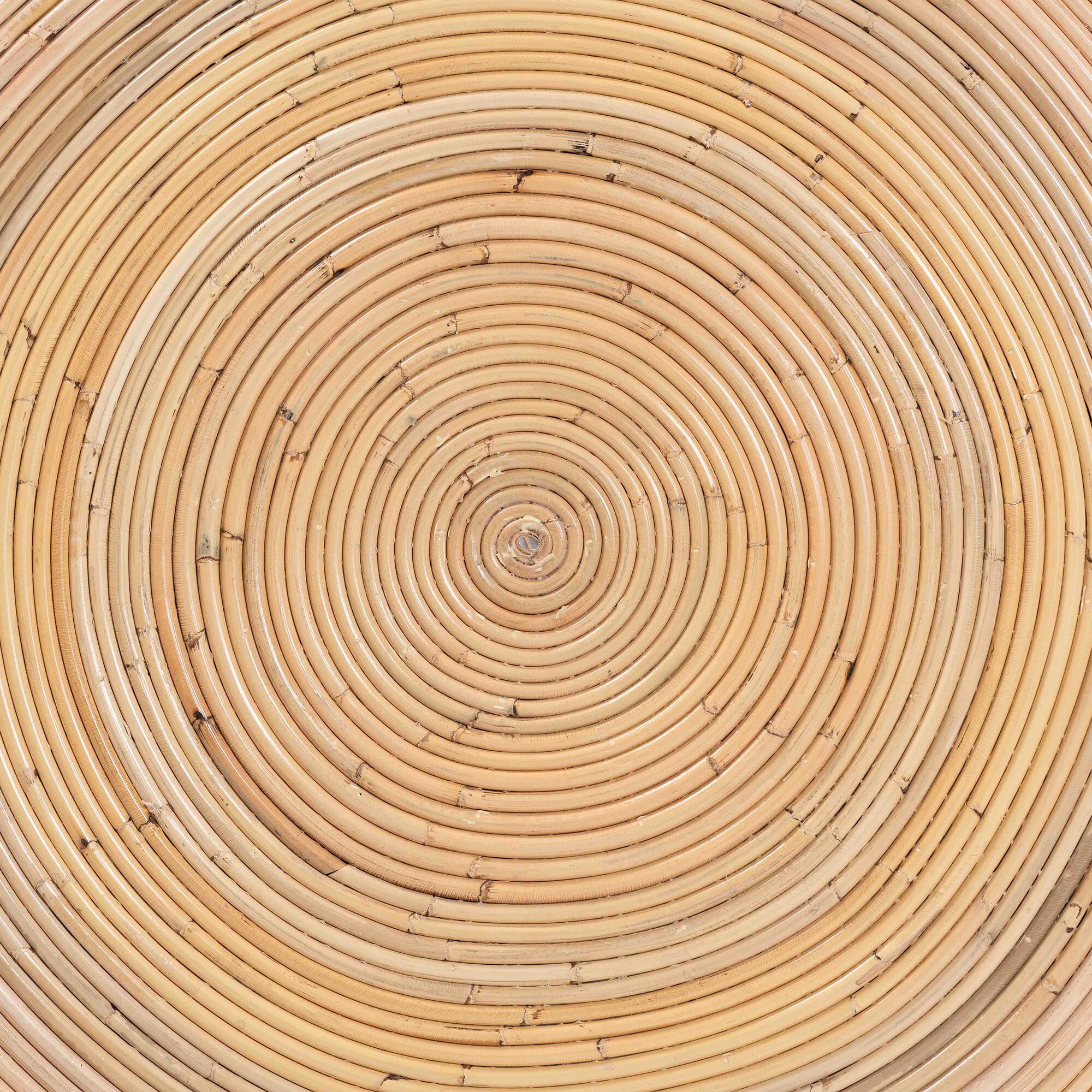 Tokyo Laminated Natural Rattan Coffee Table, NATURAL BROWN, alternate image number 5