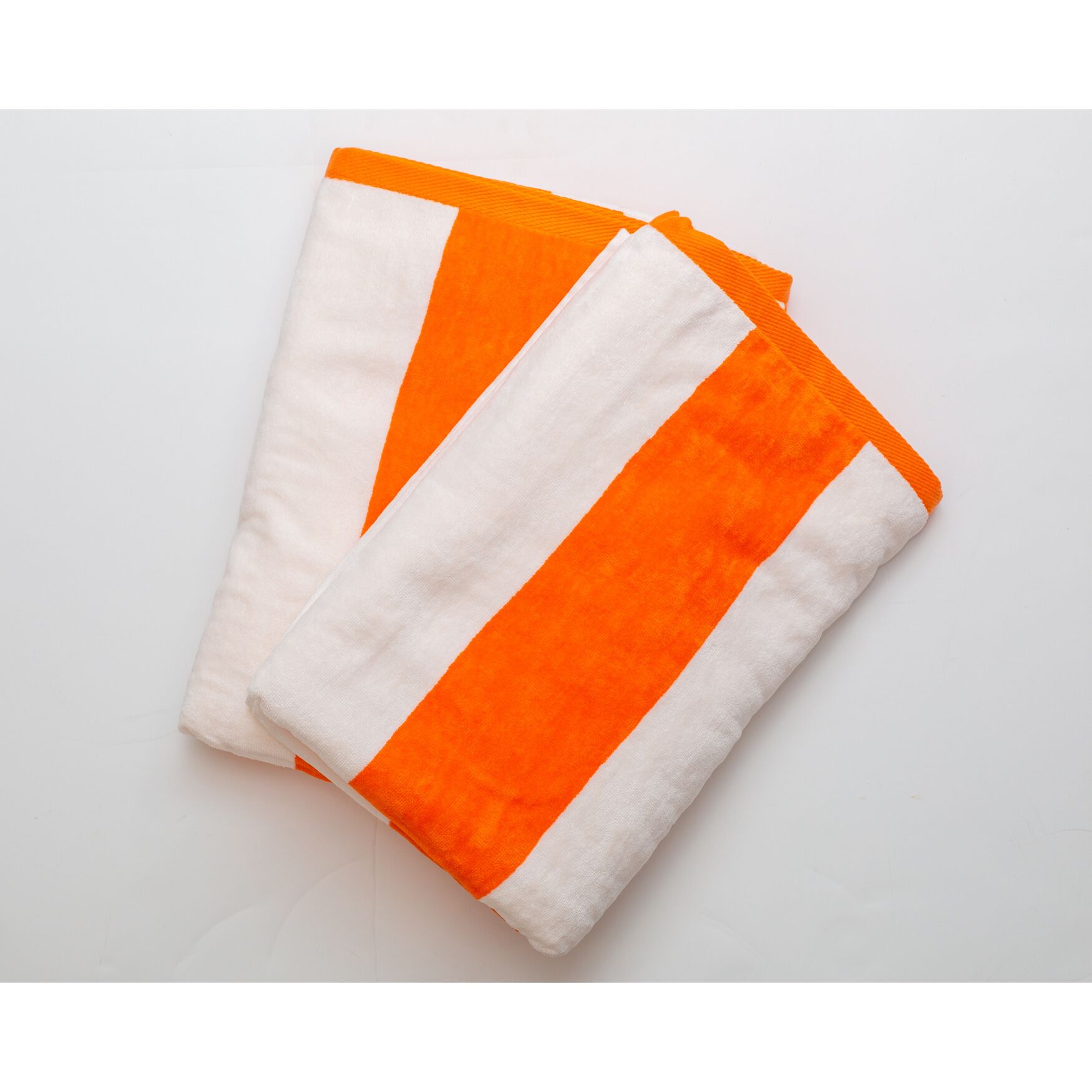 Tropical Cabana 2 Pc Bathsheet 2 Pc Bath Sheet, ORANGE, hi-res image number 0