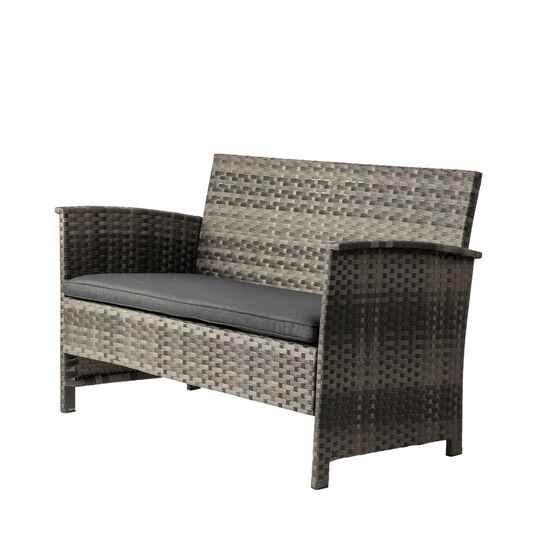 Jareth Wicker Patio Set in Gray, , alternate image number null