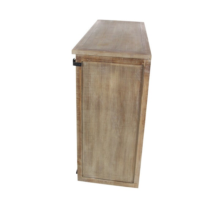Brown Chinese fir Wood Rustic Cabinet, 32x44x19, , alternate image number null