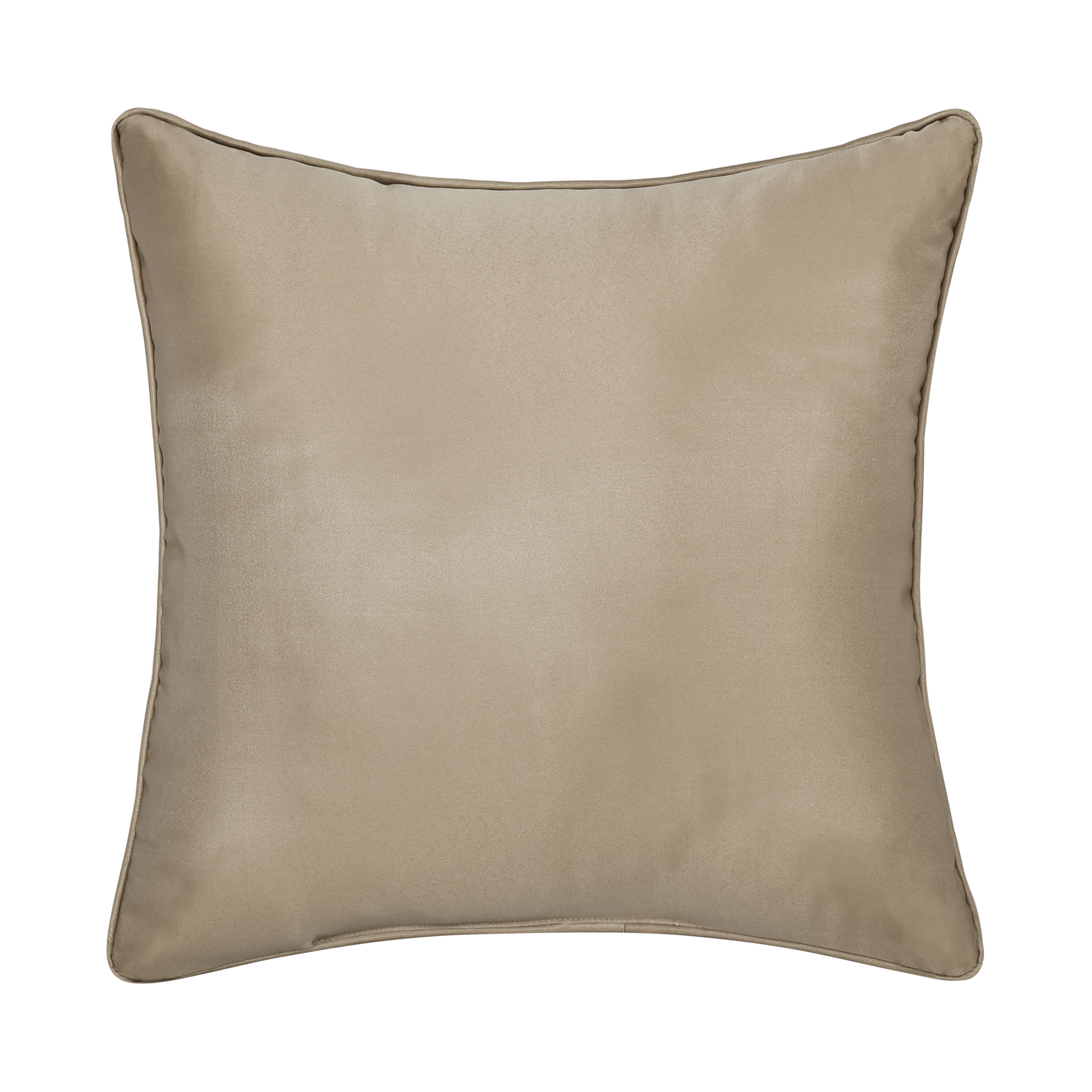 OLYMPUS 18 inches SQUARE DECORATIVE THROW PILLOW, SAND, on-hover image number 1