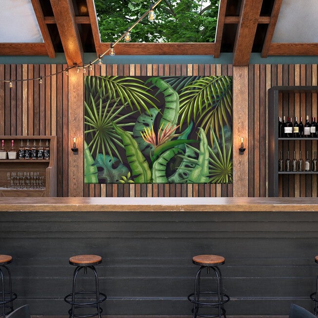 JUNGLE BIRD OUTDOOR ART 40X30, , on-hover image number 1