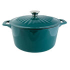 5 Quart Enameled Cast Iron Dutch Oven With Lid, , on-hover image number null
