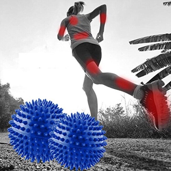 Feet And Body Hard Spiky Manual Massage Balls ( Set Of 2 ), , alternate image number null