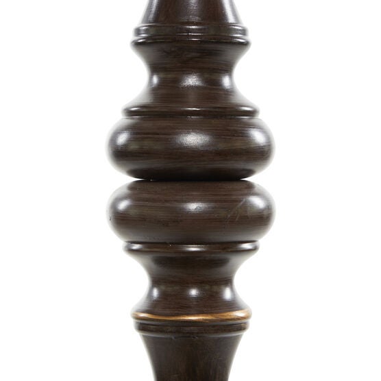 Set Of 3 Brown Polystone Traditional Floor Lamp, , alternate image number null