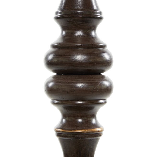 Set Of 3 Brown Polystone Traditional Floor Lamp, , alternate image number 6