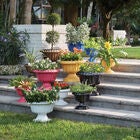 Set of 2 Urn Planters, , alternate image number null
