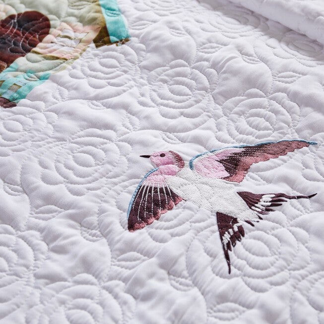 Bailey's Birdhouse Quilted Throw Blanket, , alternate image number null
