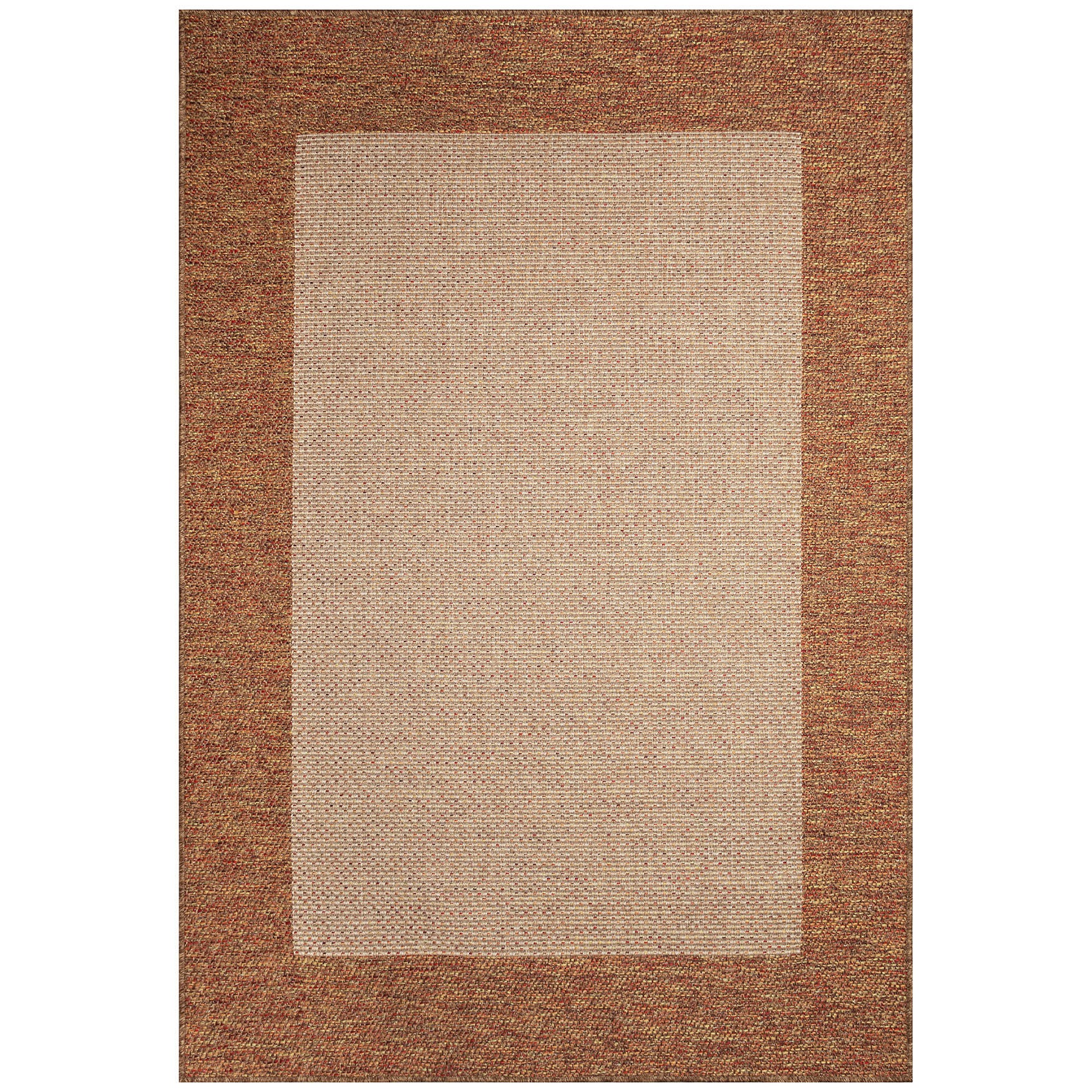 Roma Border Indoor/Outdoor Area Rug Cool, WARM, hi-res image number 0