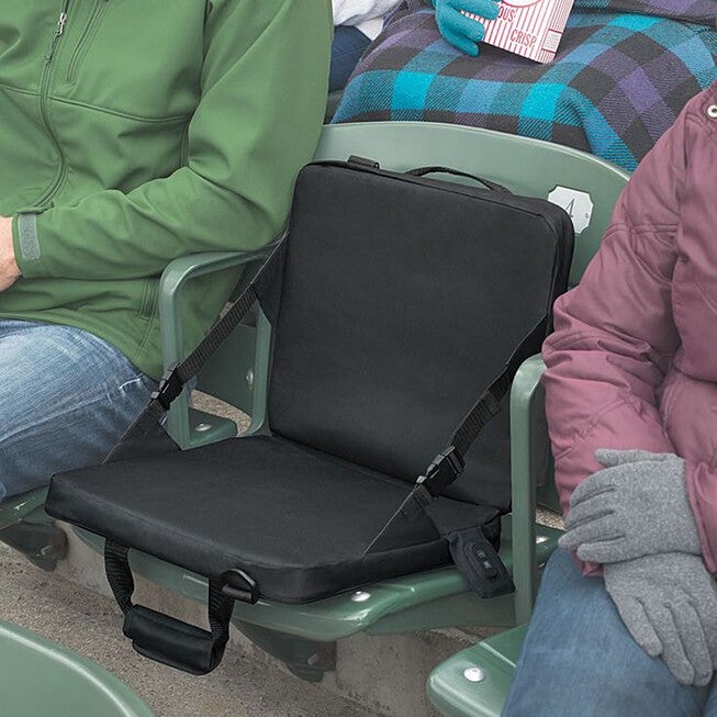 Massaging Stadium Seat Cushion, , on-hover image number null