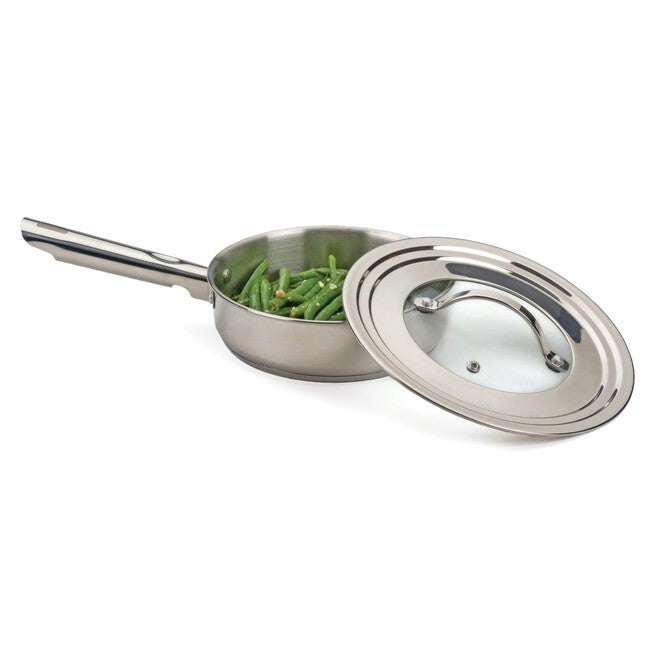 Universal Lid - 5.5 inches - 9 inches with Glass, , alternate image number null