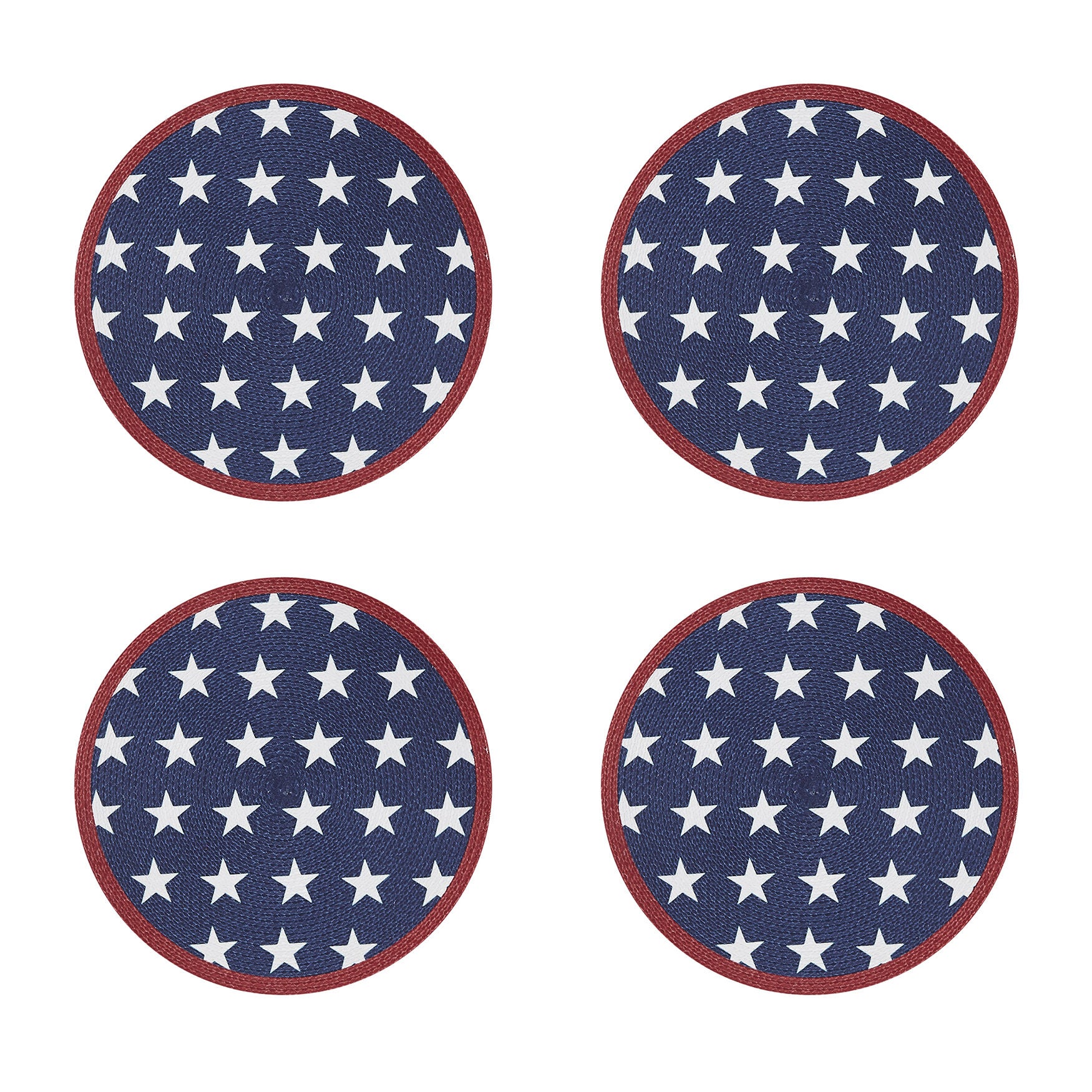 Set of 4 Liberty Braided Placemats, , on-hover image number 1