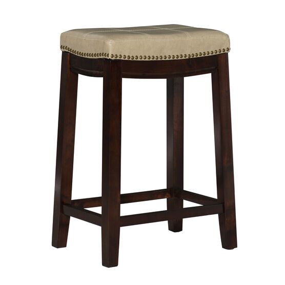 Crowell BEIGE COUNTER STOOL, BEIGE, hi-res image number null