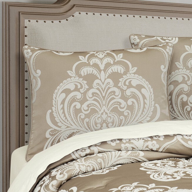Potenza Sand 3 Piece Comforter Set, SAND, alternate image number null