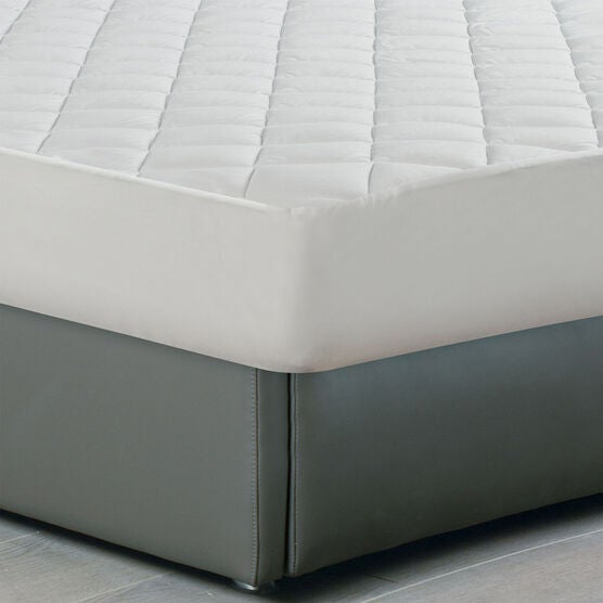 All-In-One Cooling Bamboo Fitted Mattress Pad, Twin, , on-hover image number null
