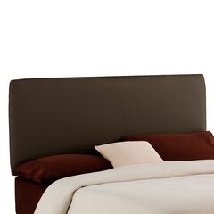 Upholstered Plain Front Headboard in Twill, 