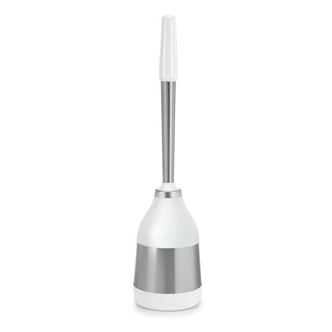 BELLE DESIGN TOILET BRUSH CADDY, WHITE, hi-res image number null