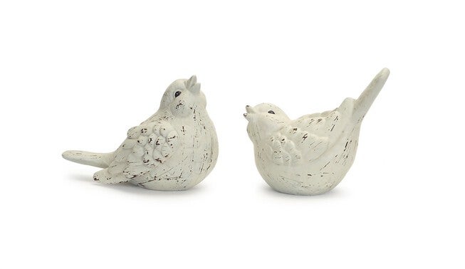 Bird Figurine (Set of 4) 6.25 inchesH, 7 inchesH Terracotta, BEIGE/BROWN, alternate image number null
