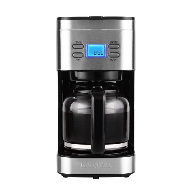 Kalorik Programmable 12 Cup Coffee Maker, Stainless Steel, , alternate image number 2