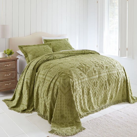 Butterfly Chenille Bedspread, , on-hover image number null