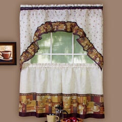 Kitchen Curtains Drapes For Window Coverings Brylane Home
