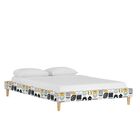 Helsinki Block Platform Bed, LAVENDER MULTI, hi-res image number null