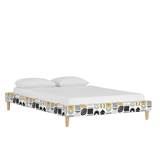 Helsinki Block Platform Bed, LAVENDER MULTI, hi-res image number null