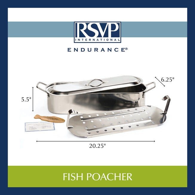 Fish Poacher Pan, 18 inches, , alternate image number null