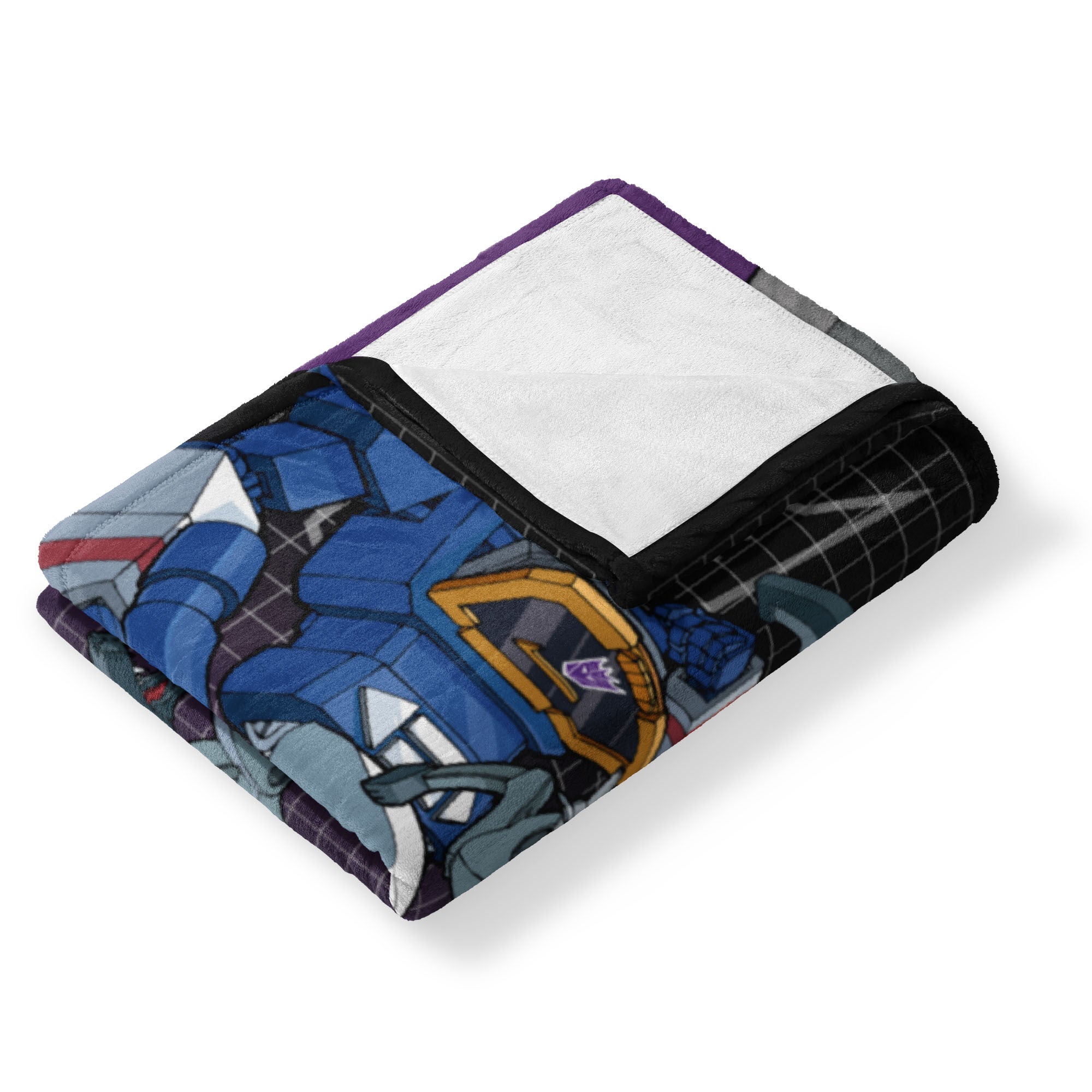 Hasbro Transformers G1 Grid Soundwave Silk Touch Throw Blanket 40X50 Inches, TRANSFORMERS, alternate image number 3