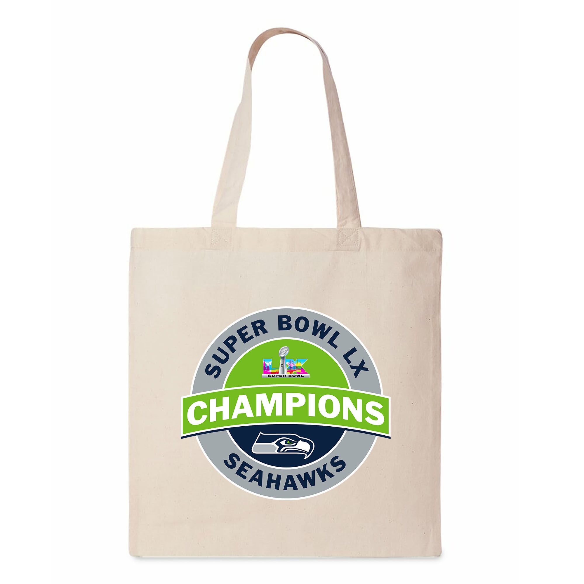 NFL Super Bowl 2026 Tote Bag 14x15 inches, WHITE, hi-res image number 0
