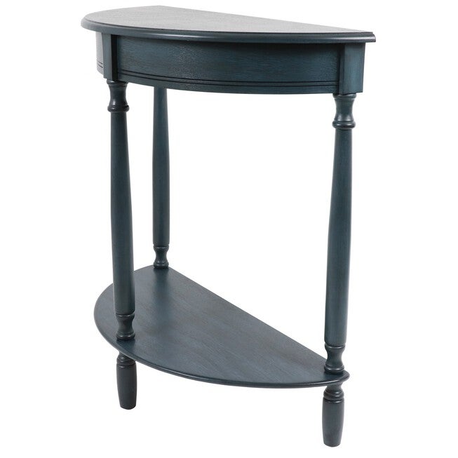 Demilune Antique Navy Console , , on-hover image number null