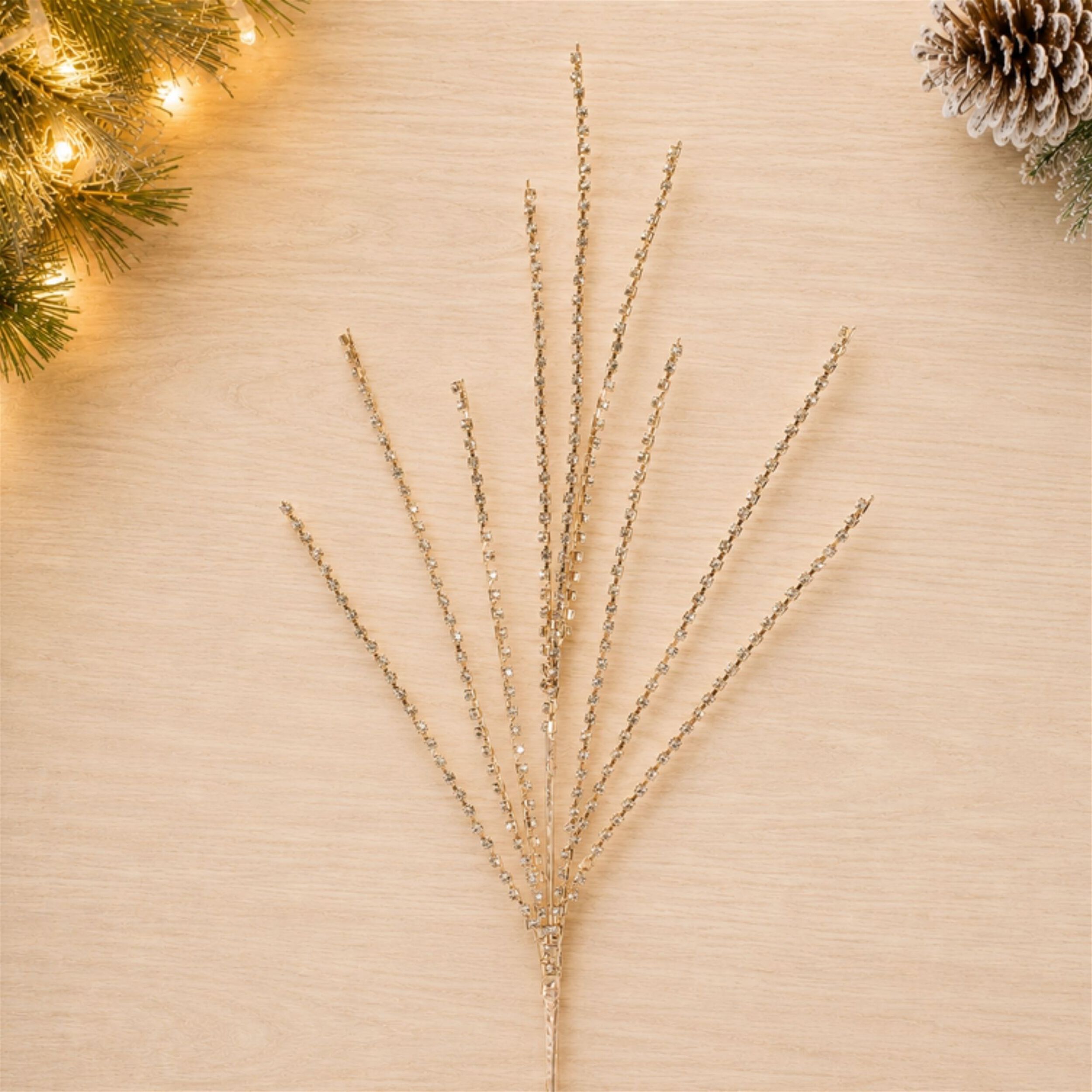Jewel Bead Spray (Set of 2), GOLD, alternate image number 2