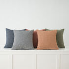 NEA WOVEN PIN STRIPES PILLOW, , alternate image number null