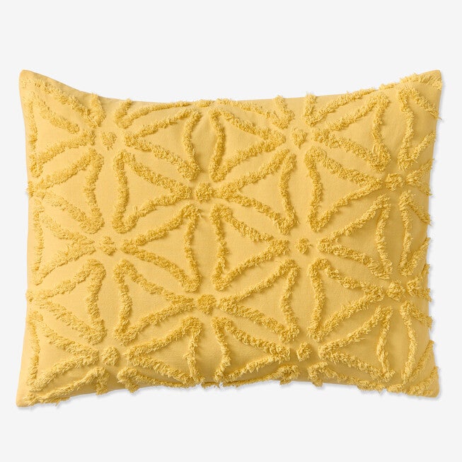 Wedding Ring Chenille Sham, GOLD, hi-res image number null