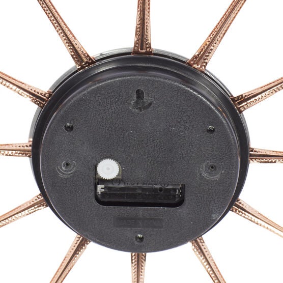 Copper Metal Eclectic Wall Clock, , on-hover image number null